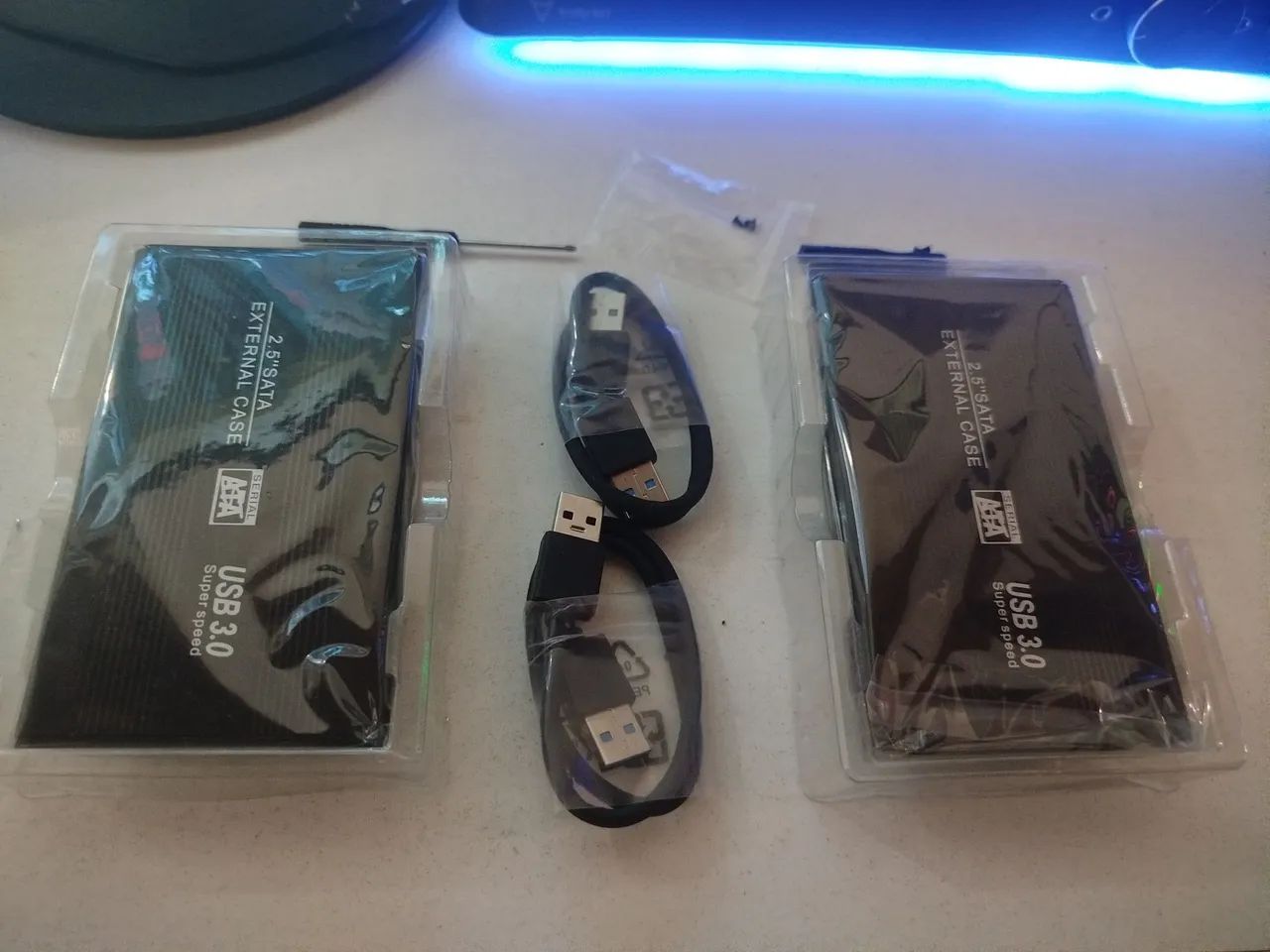 Vendo 01 case Nova de 3.0 para HD,Ssd - Foto 3