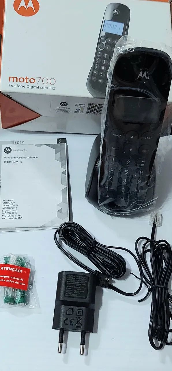 Telefone Novo sem Fio Motorola Modelo: moto700  - Foto 5