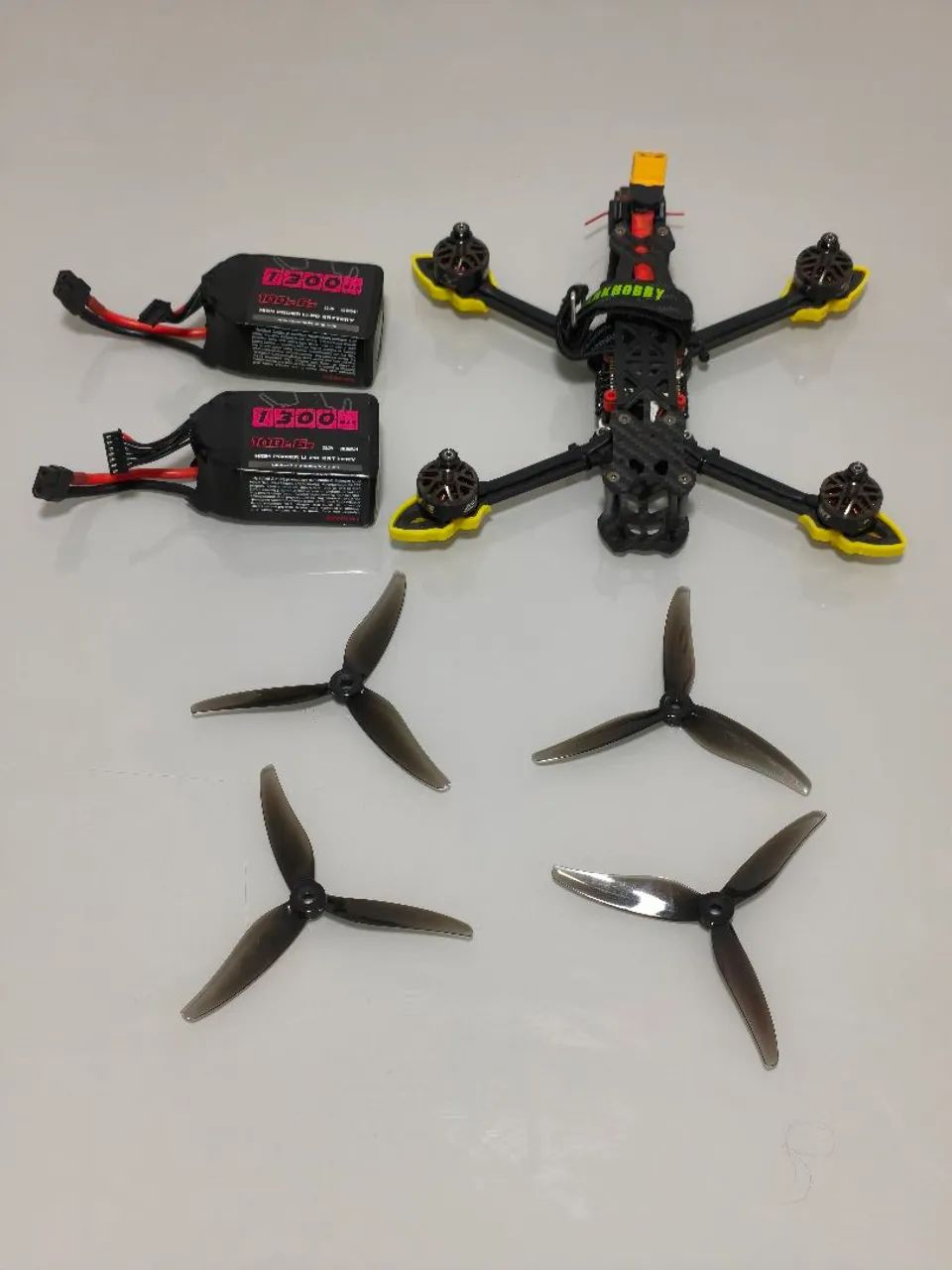 Drone Fpv Freestyle Mark 4 com GPS e Receptor nano