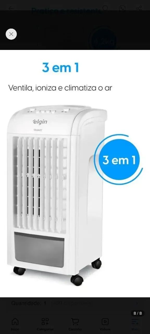Ventilador climatizador 