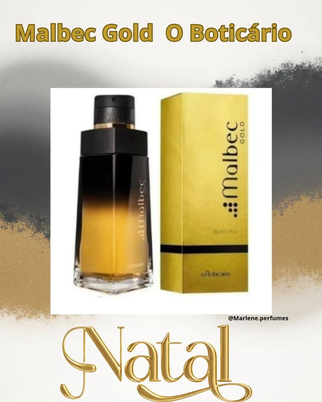 Malbec Gold  O Boticário, 100ml 