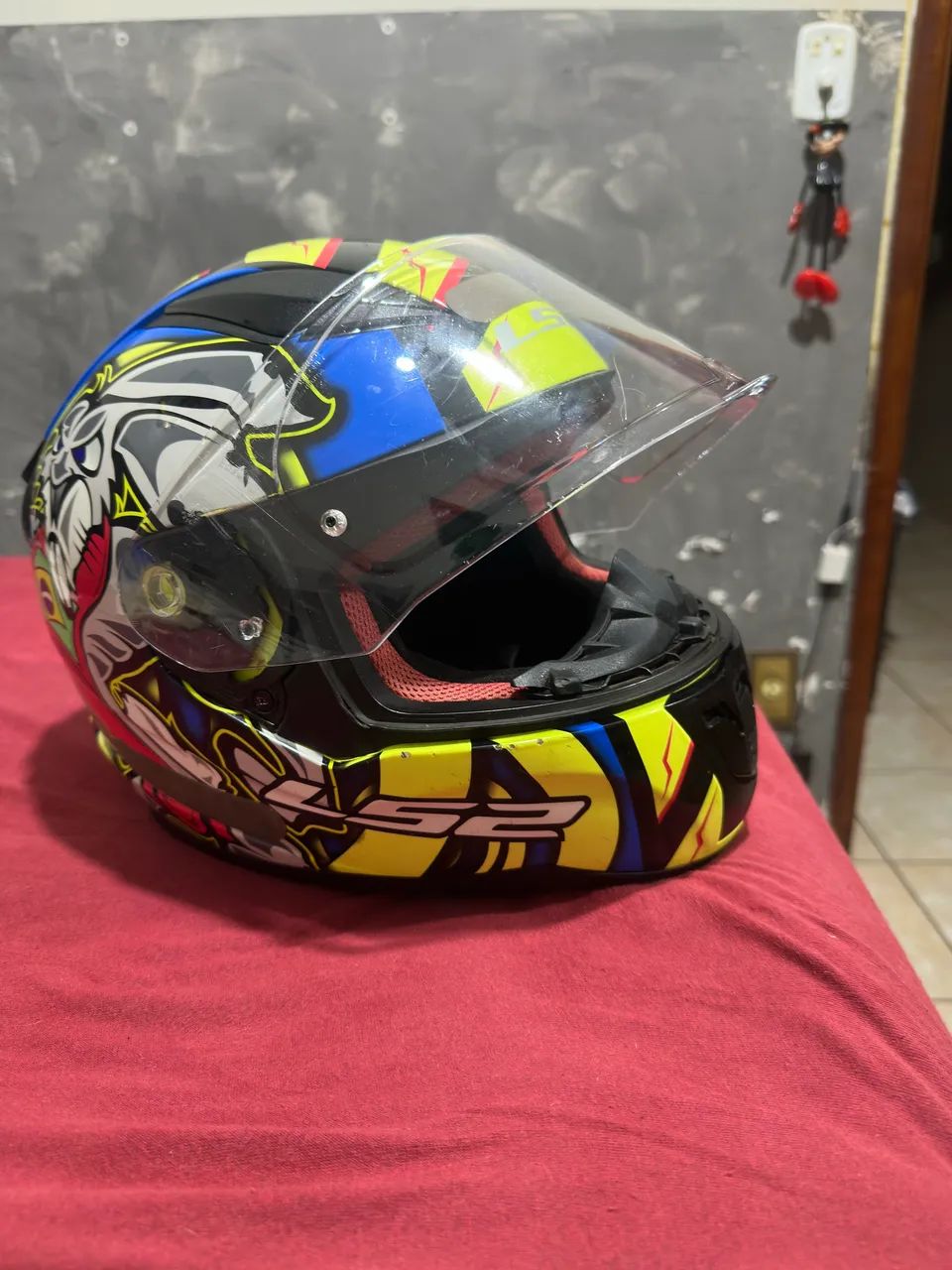 Vende-se Capacete ls2 Alex Barro - Foto 3