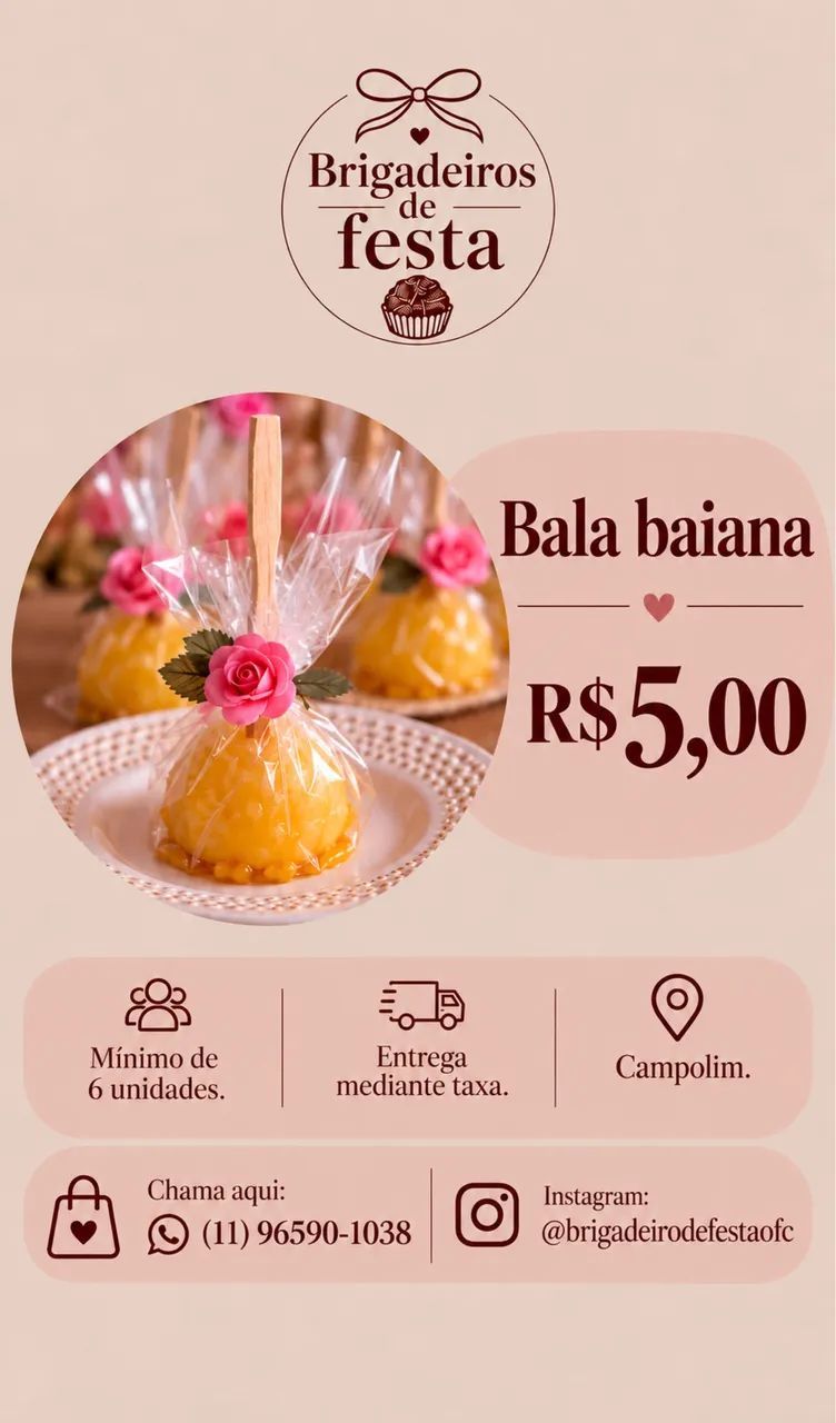 Bala baiana - Foto 5