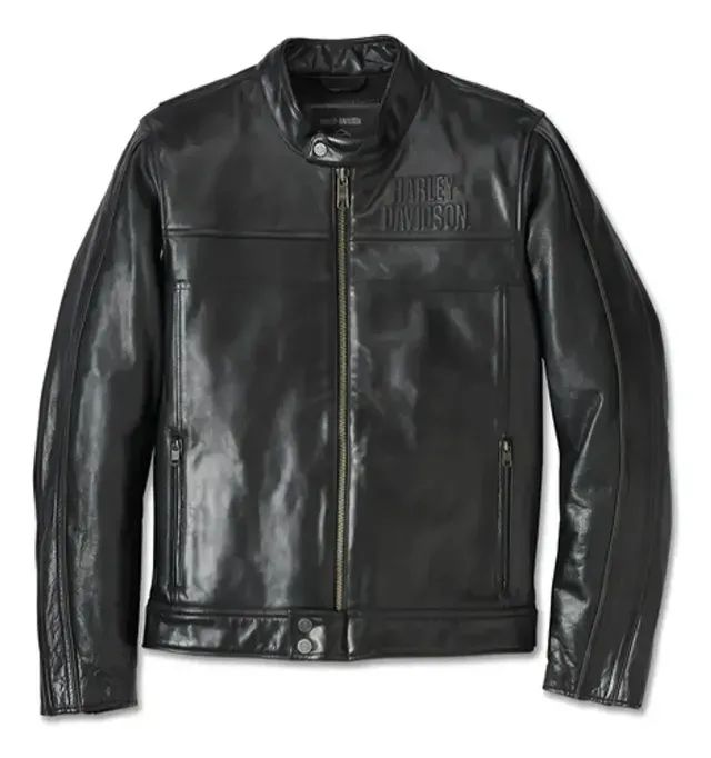 Harley-davidson Jaqueta Couro Búfalo Café Racer - Foto 3