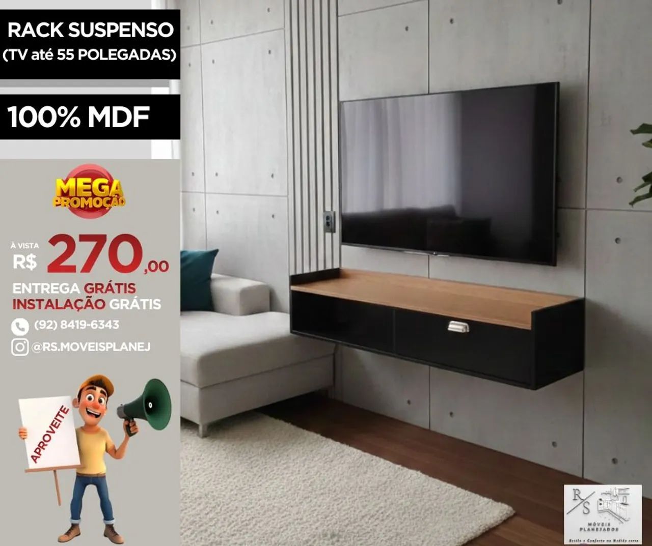Rack para tv  - Foto 2