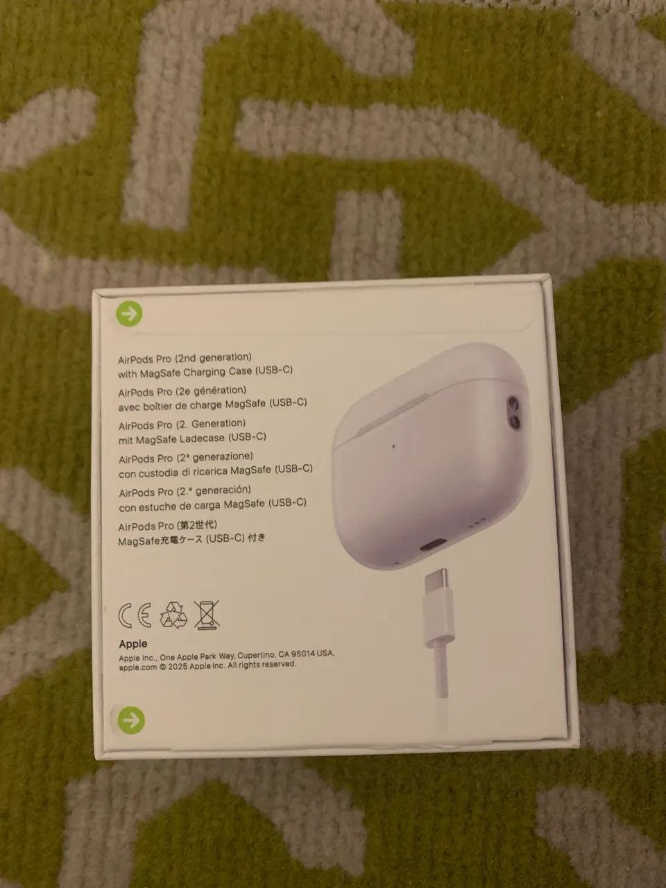 Caixa AirPods Pro 2 - Somente a caixa 