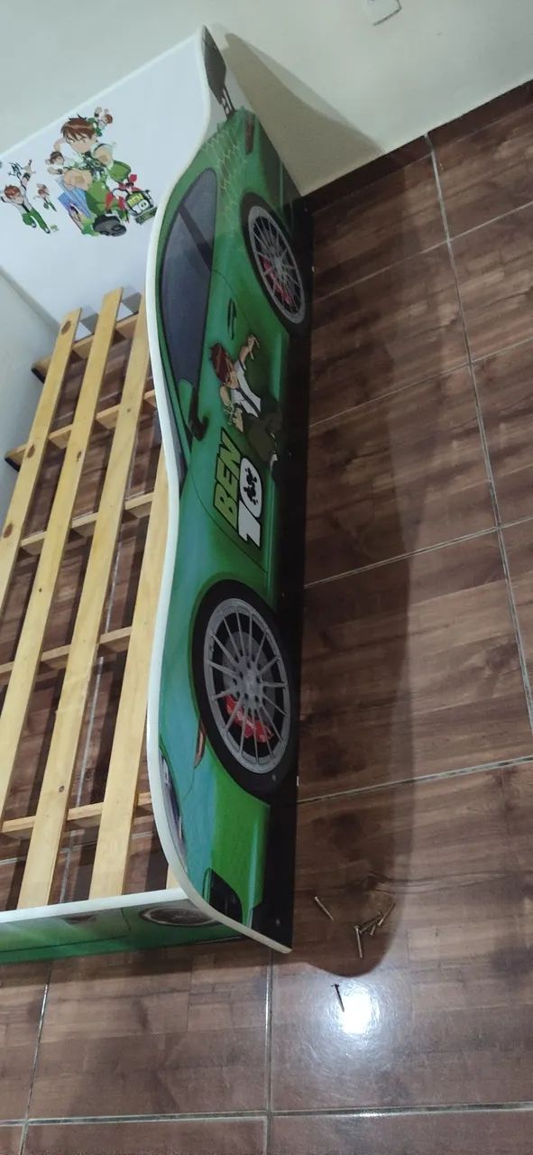 Cama infantil Ben 10 carro - Foto 4