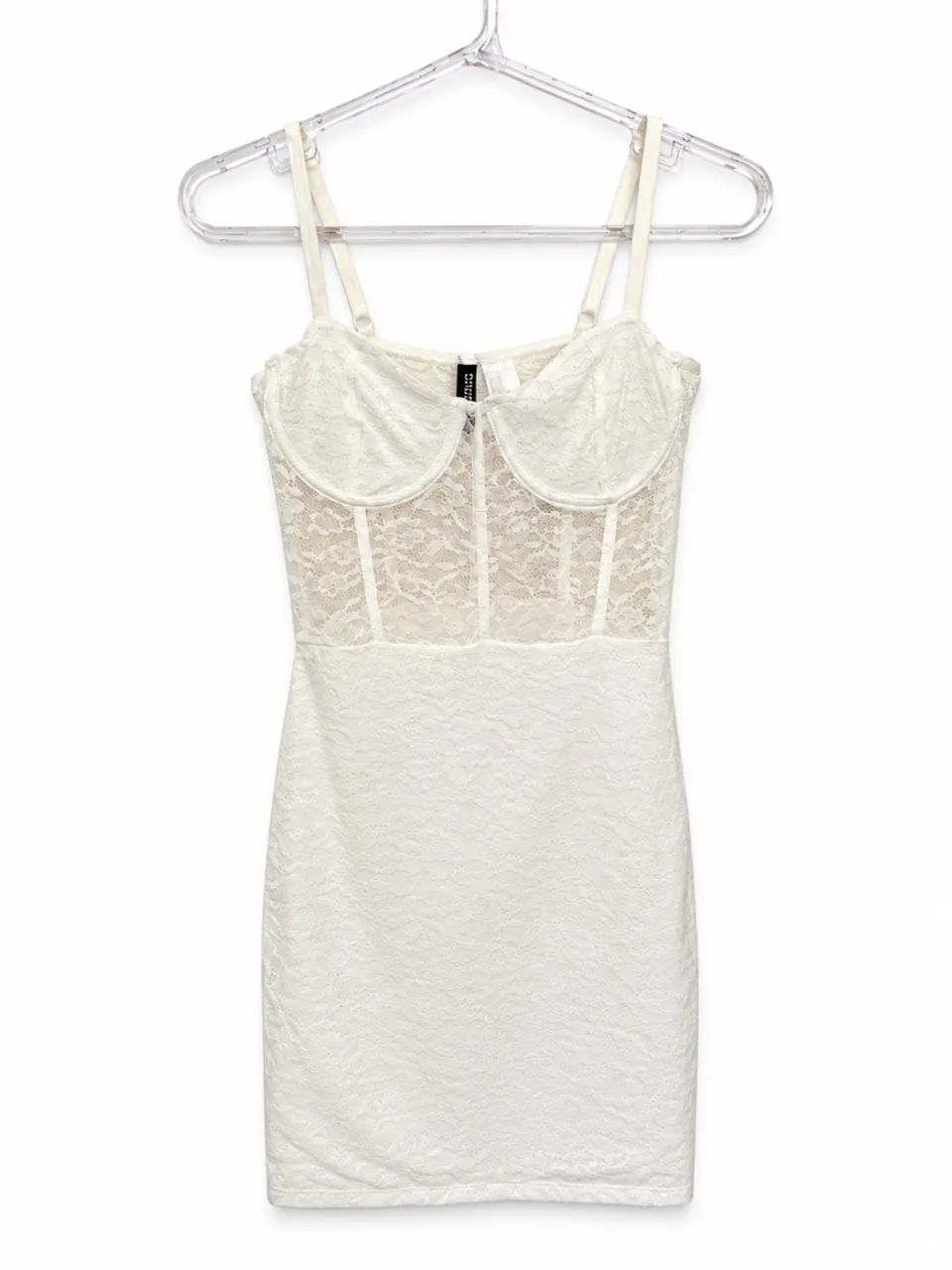 Vestido H&M renda branco PP