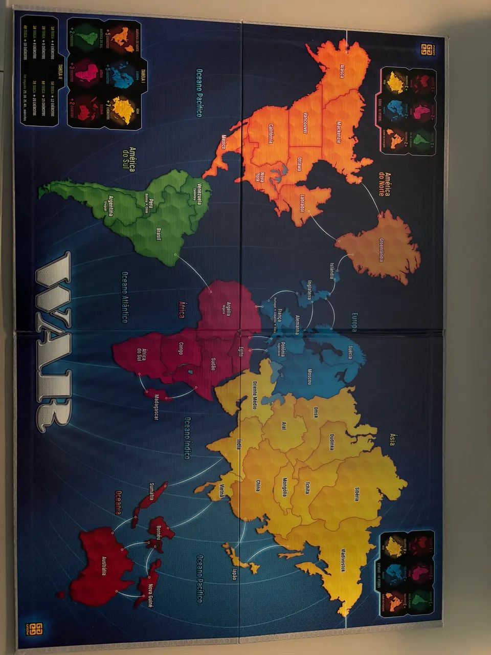 Jogo de tabuleiro War - Foto 3