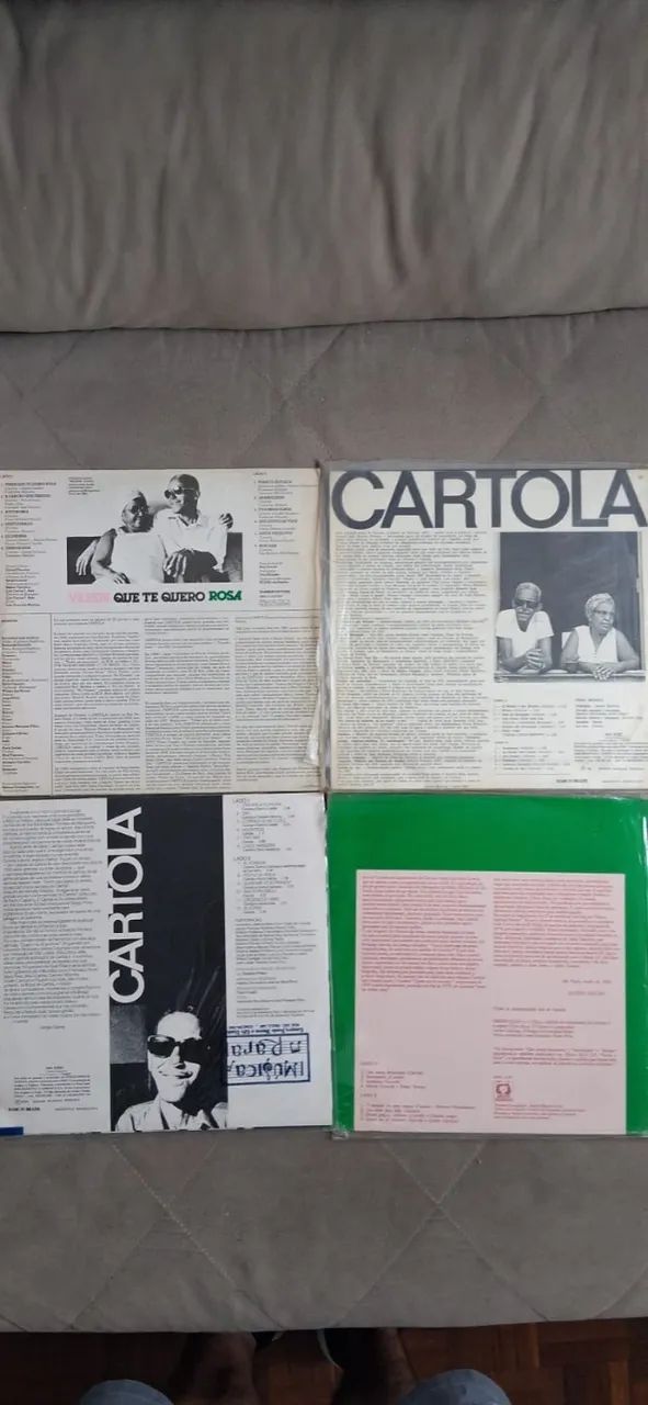 4 lps cartola usados - Foto 2