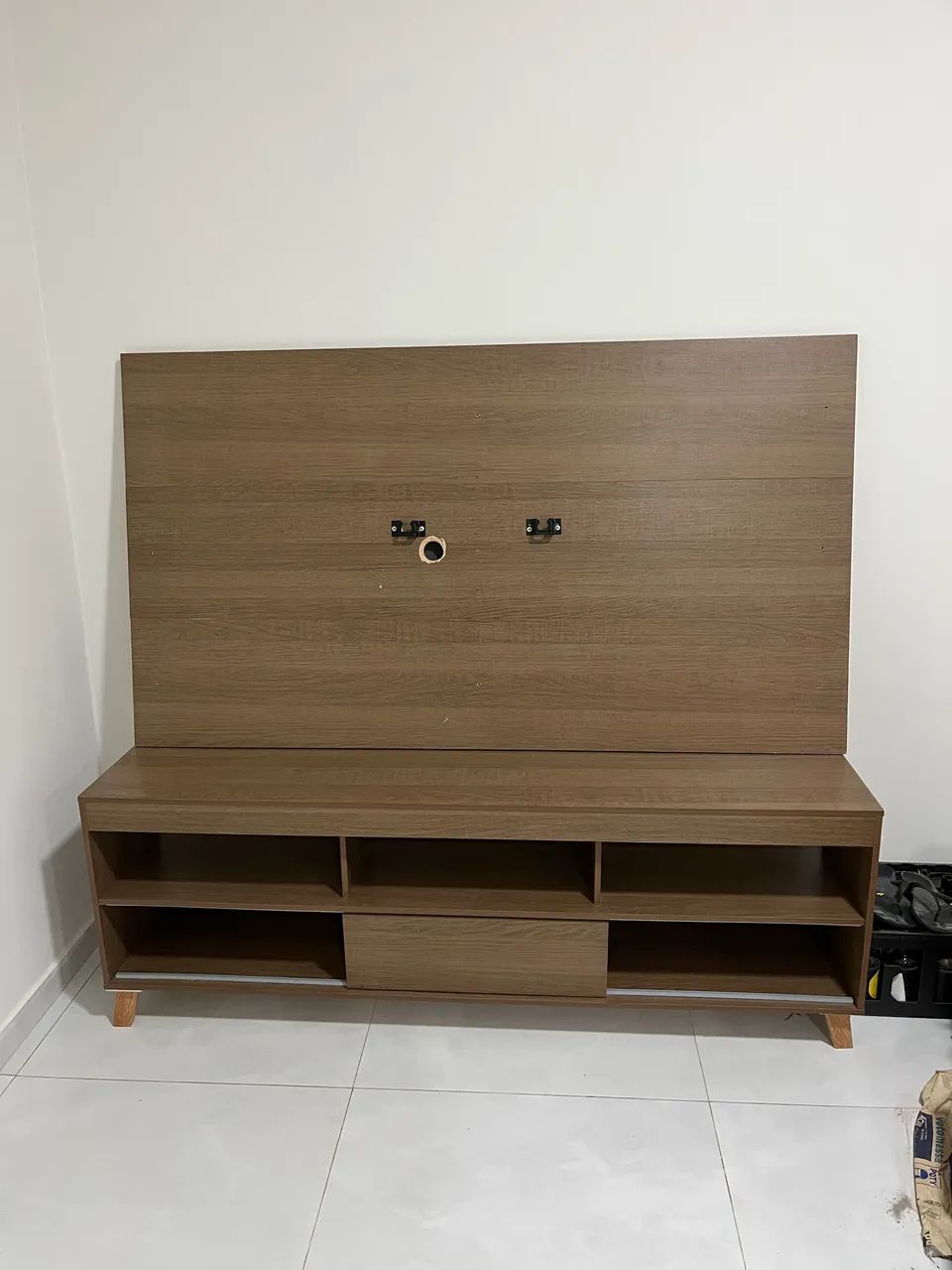 Rack com painel 