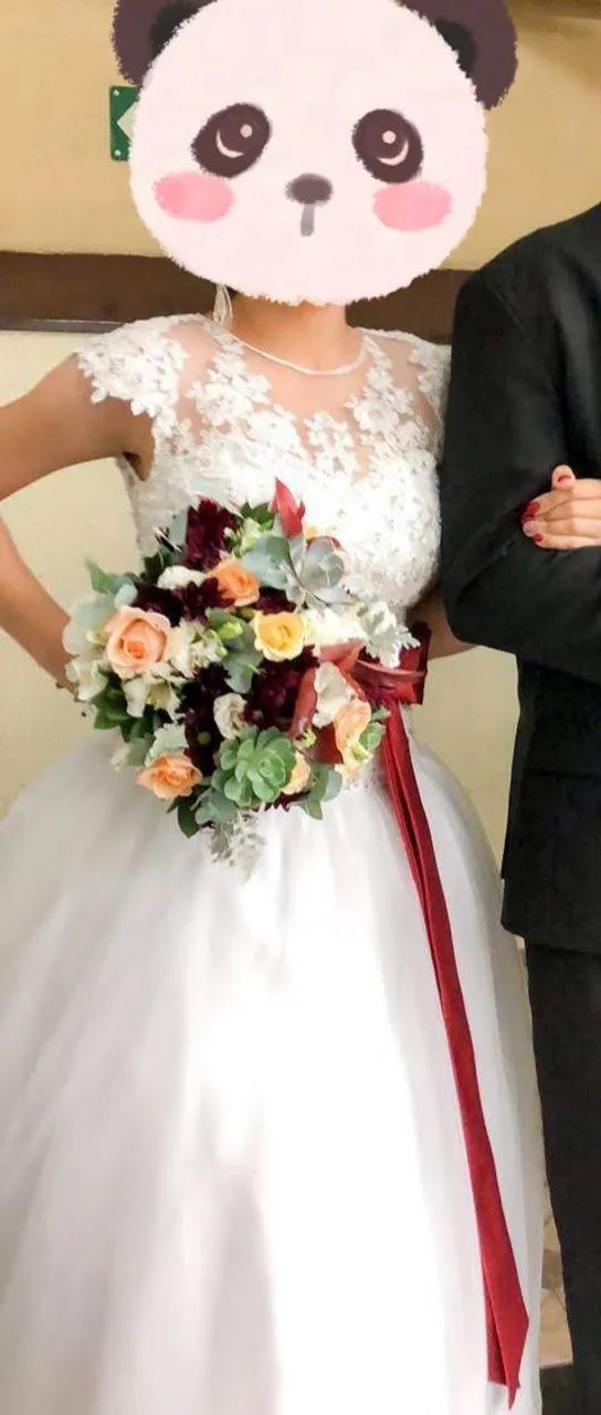 Vestido de Noiva em Otimo Estado - Foto 5