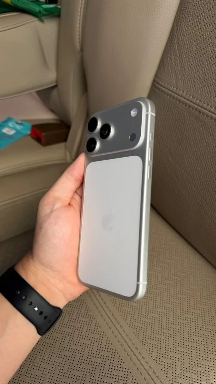 iPhone 17 Pro Max 512GB Prata - Bateria 97% - Foto 2