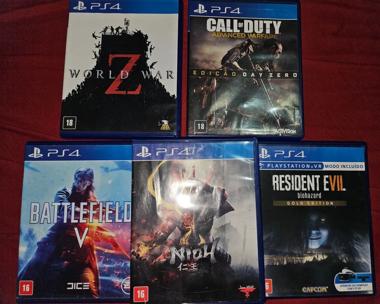 Jogos PS4 SemiNovos Combo Barato vender rápido 