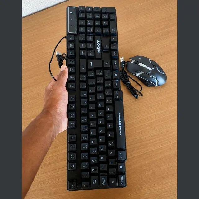 Kit Gamer Teclado + Mouse RGB - Alta Performance - Foto 5