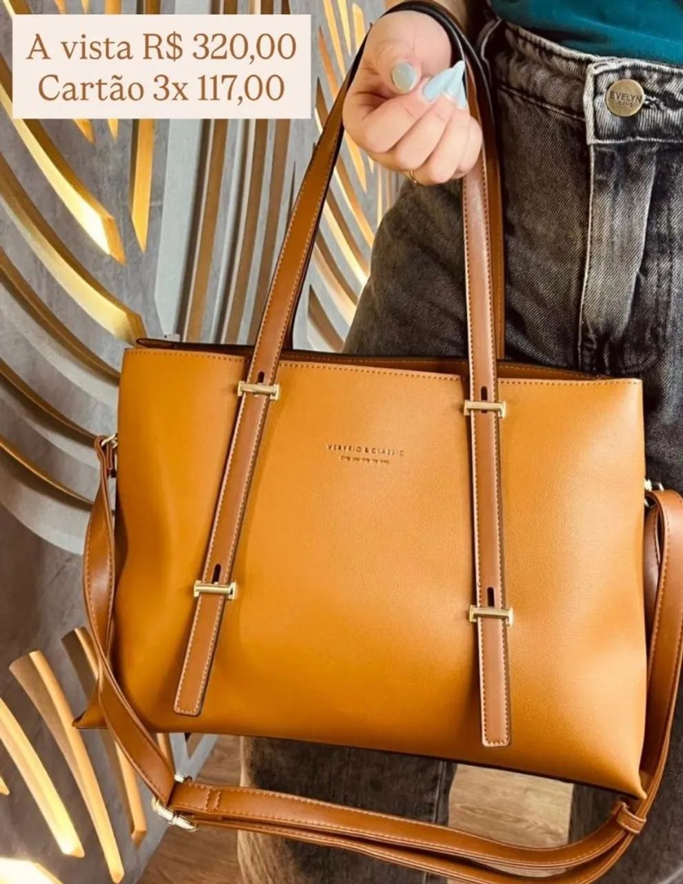 Bolsas femininas sofisticadas para mulheres com finesse e elegância. - Foto 2