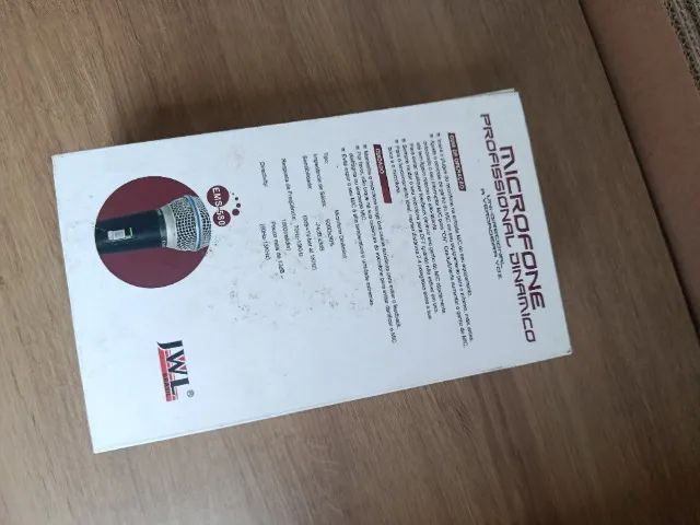 Microfone Jwl Ems 580 (usado) - Foto 2