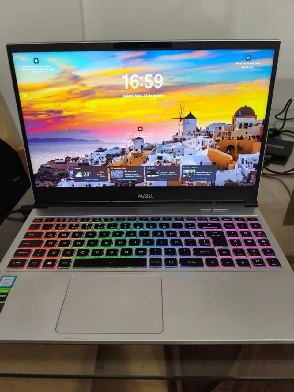 OPORTUNIDADE! Notebook Avell A62 MUV - Intel Core i7 9750h - 32GB Memória ram - SSD 512GB