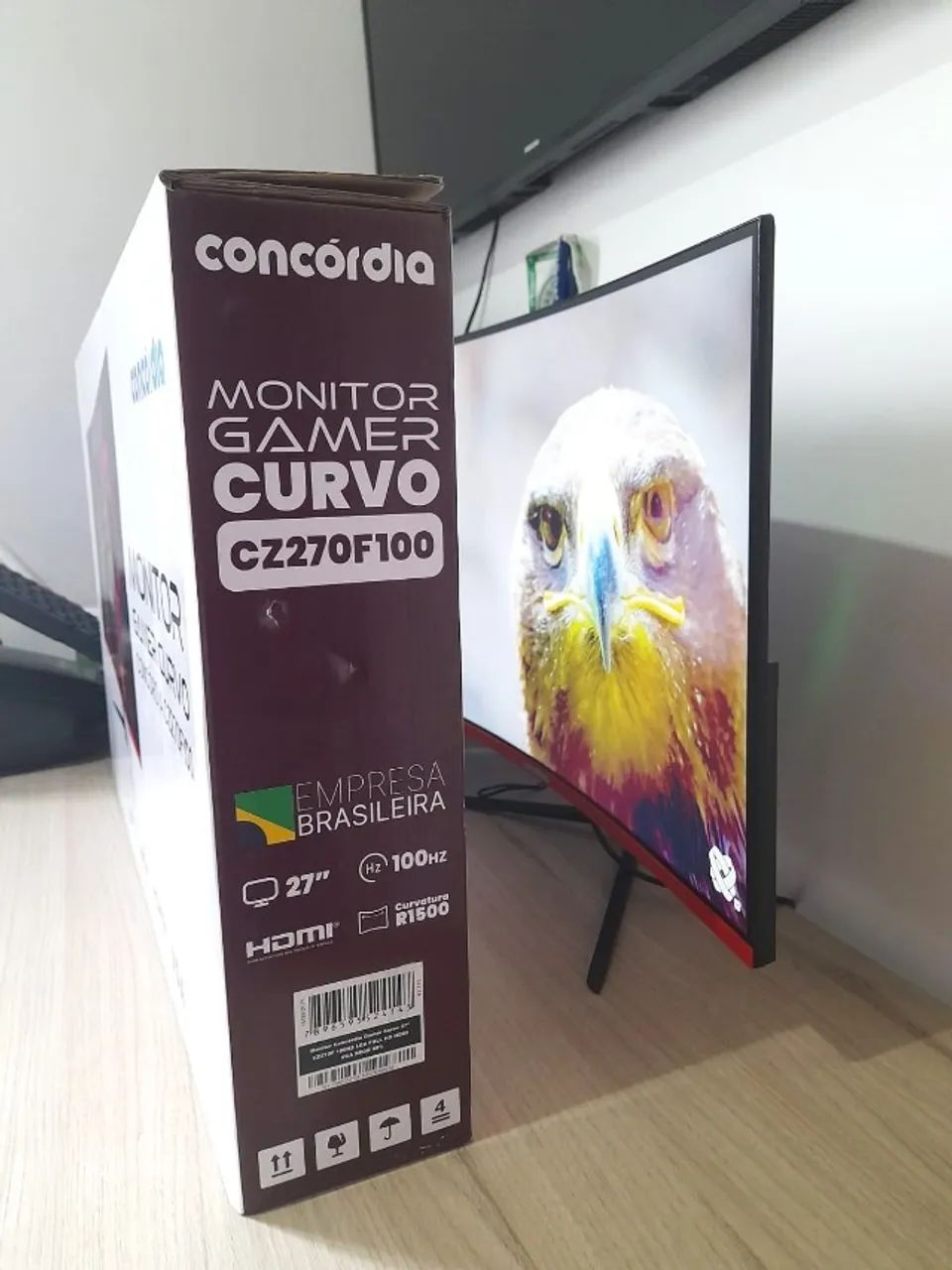 MONITOR NOVO NA CAIXA 27'' 5ms com FreeSync - Foto 2