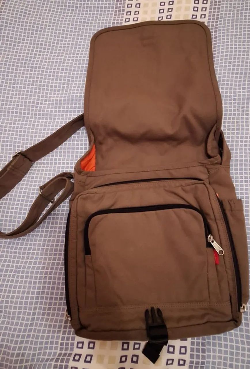 Bolsa Carteiro Masculina Lona Nomadic - Foto 2