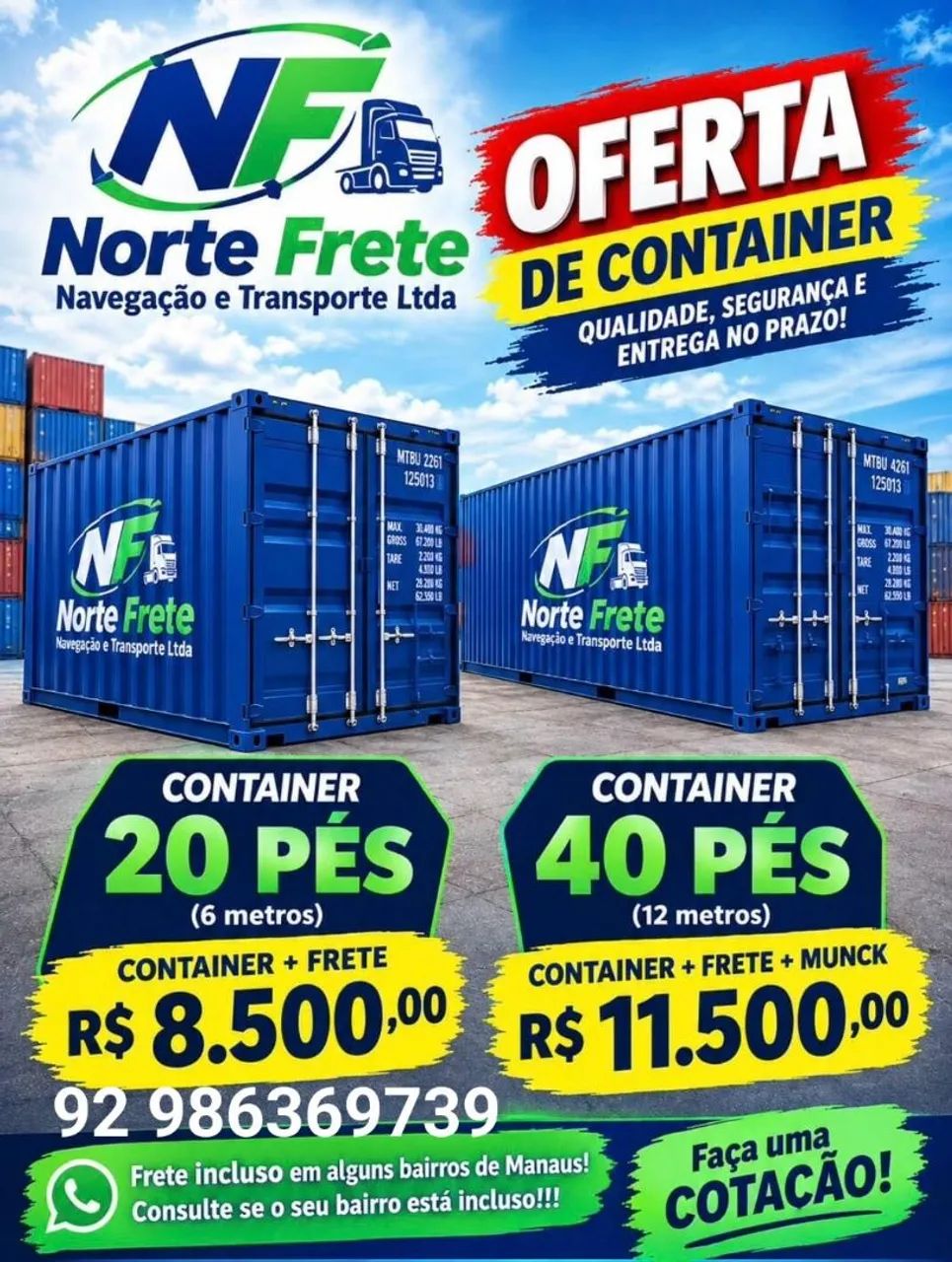MANAUS CONTAINER LOGÍSTICA.
