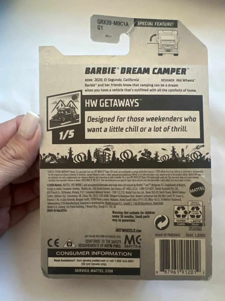  Barbie Dream Camper mattel 2020 - Foto 3
