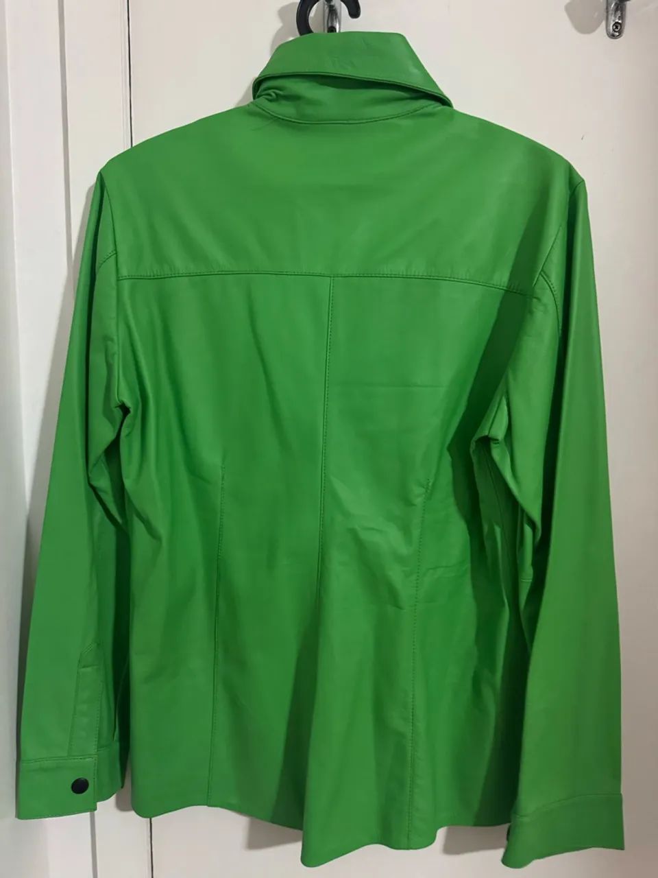 Camisa de couro verde - Foto 2