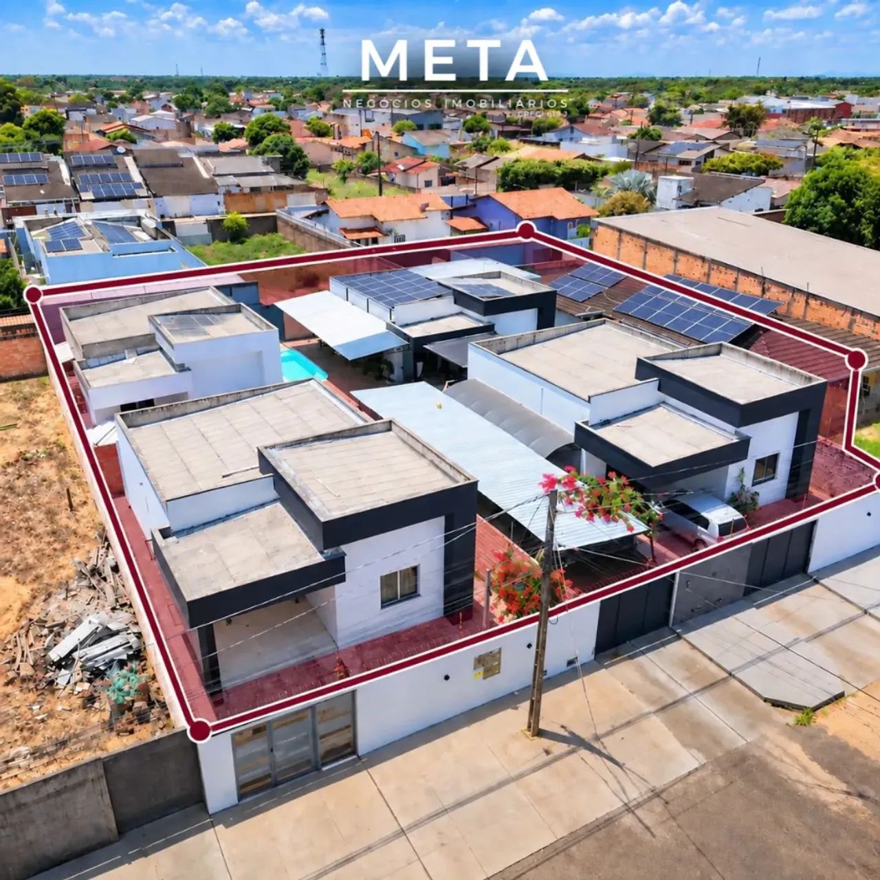 VENDE-SE CONDOMÍNIO COM 4 CASAS INDEPENDENTES | CIDADE SATÉLITE - Foto 2