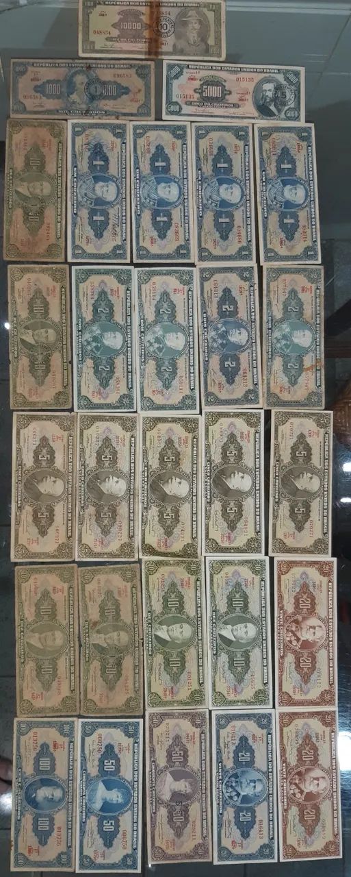 VENDO CÉDULAS DE NOTAS ANTIGAS NACIONAL E INTERNACIONAL. - Foto 4