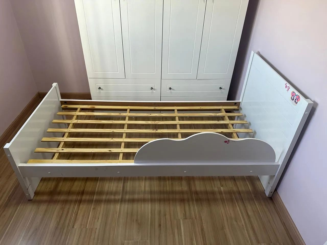 Cama Infantil Nuvem Com Proteção Lateral - Foto 2