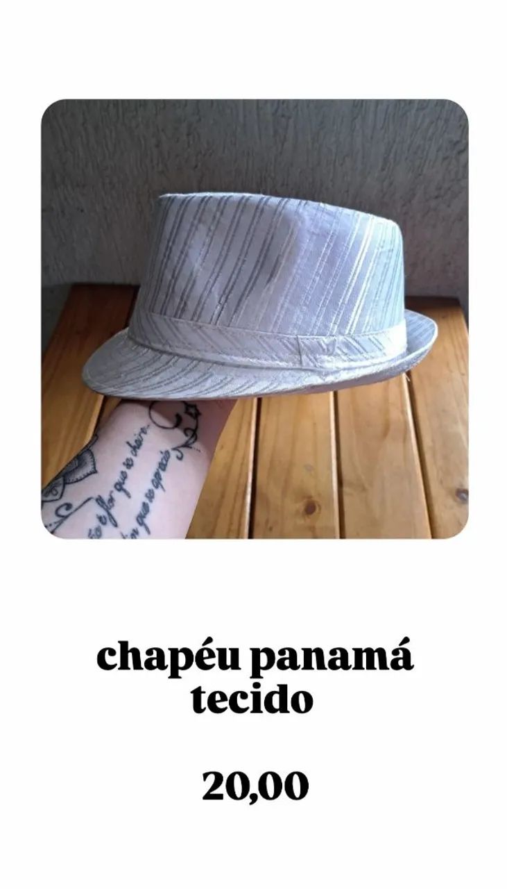 Chapéu panamá - Foto 3