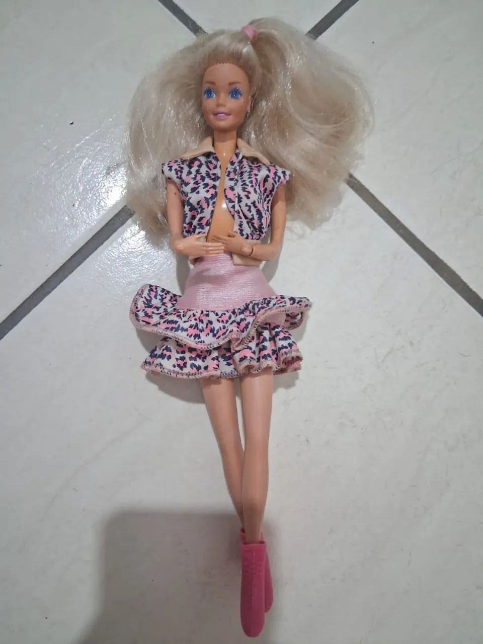Barbie estrela antiga amigos da selva 