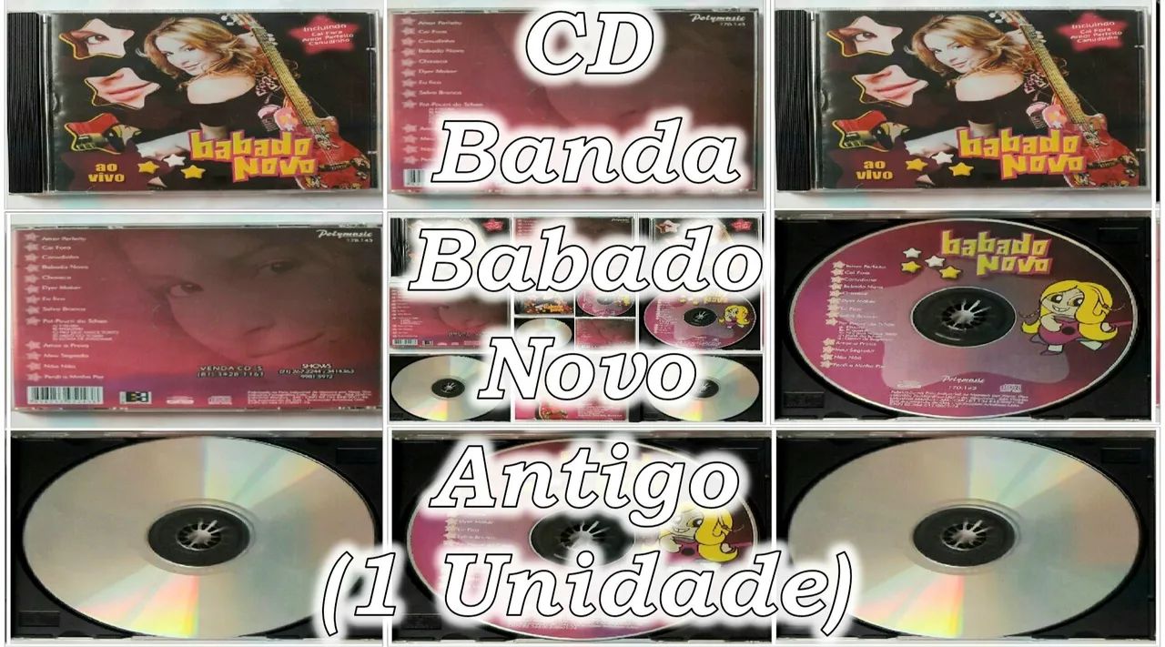CD Musical Babado Novo