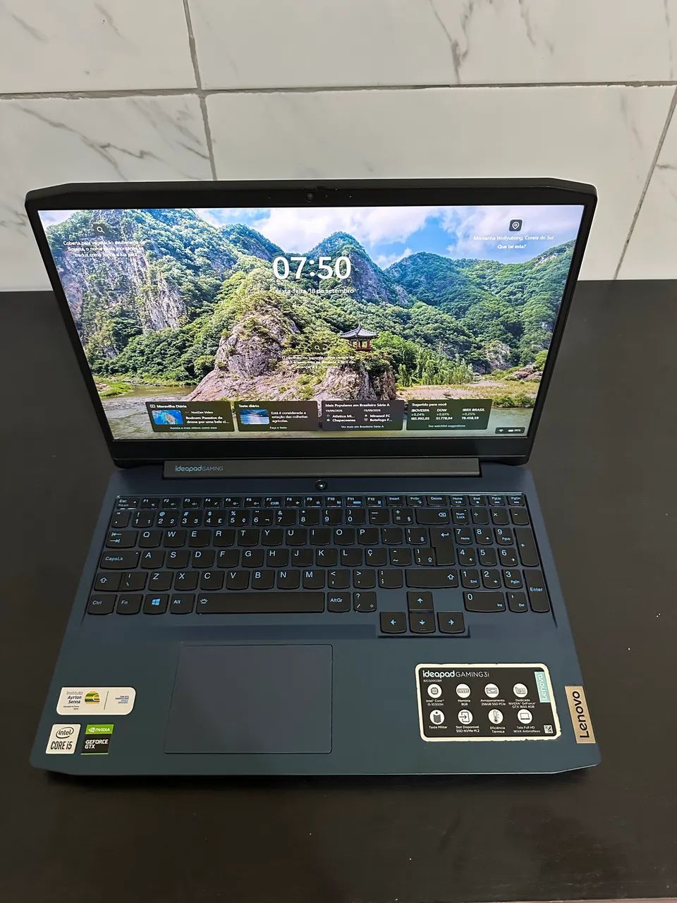 Notebook Lenovo IdeaPad Gaming 3i - GTX 1650 | Excelente estado - Foto 3
