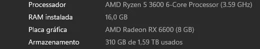 PC GAMER Ryzen 5 RX 6600 - Foto 3