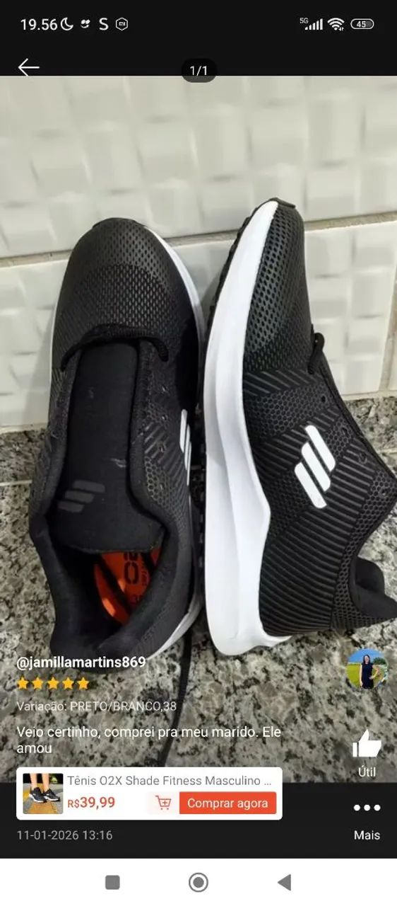 Tênis masculino N°40/Novo - Foto 2