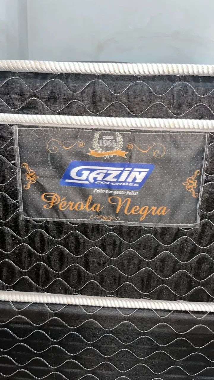 Cama box casal Pérola Negra GAZIN - Foto 3