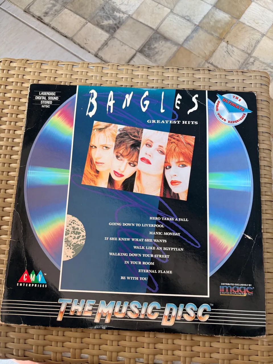Laser disc bangles greatest hits