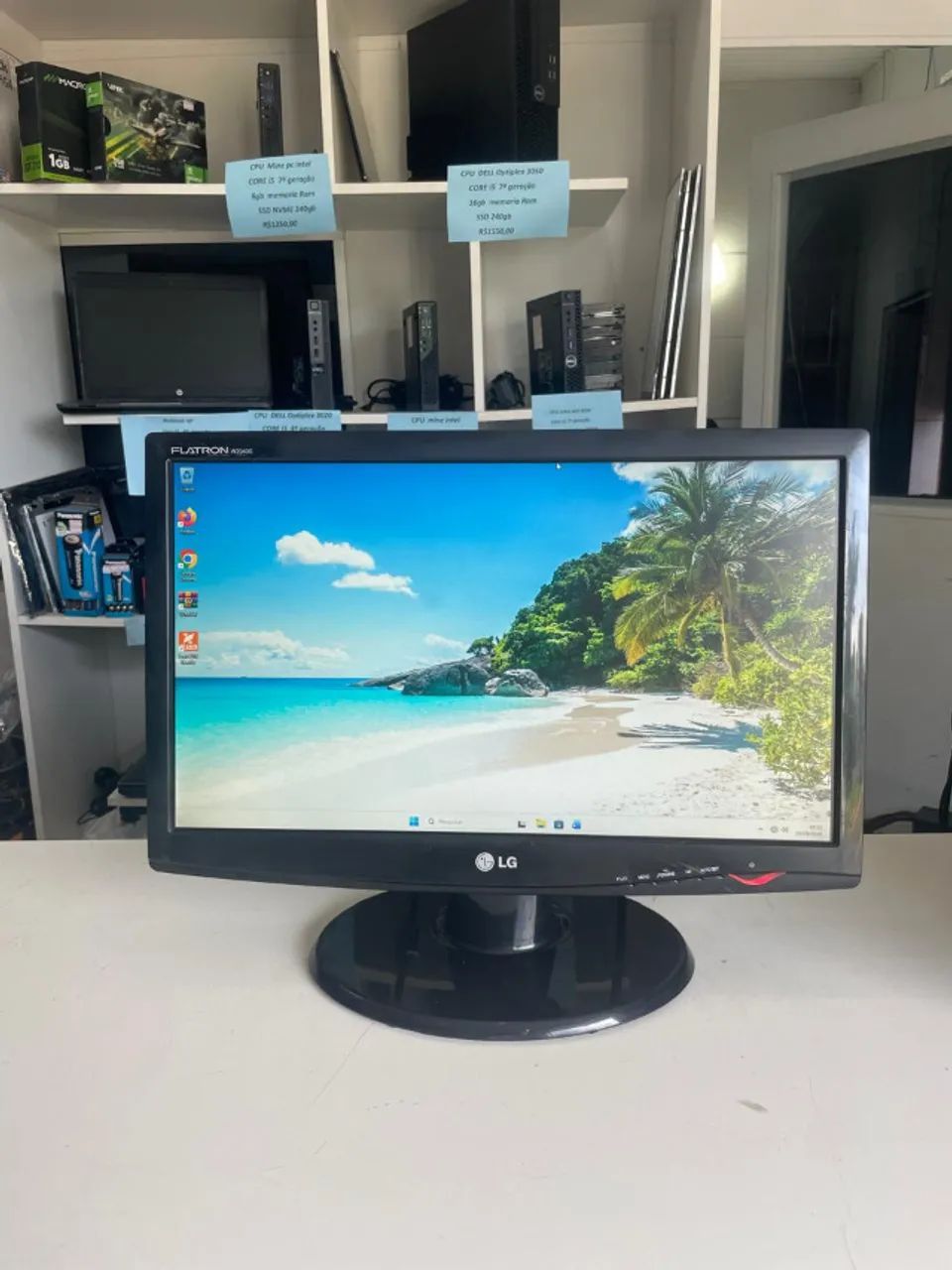 monitor 20 polegadas  LG /vga/funcionando perfeitamente com garantia e nf - Foto 5
