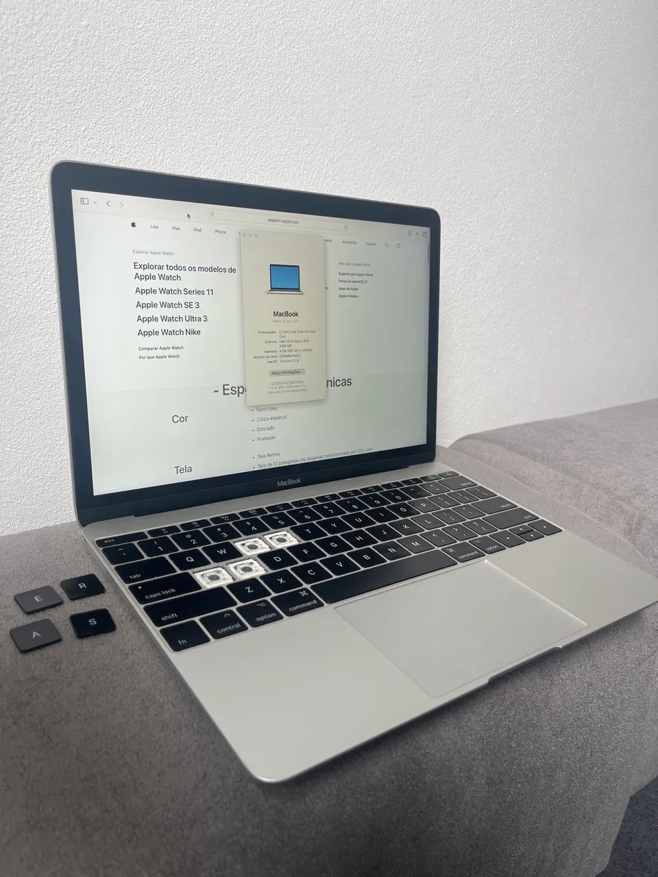 Apple MacBook 12 8gb [100%] - Foto 4