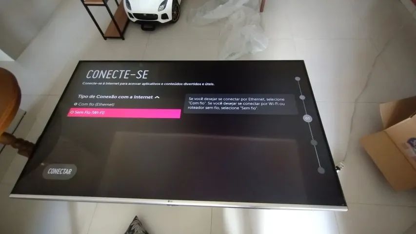 Smart Tv LG 65 polegadas com problema - Foto 3