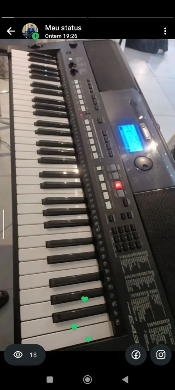 Yamaha PSR-E433 Musical Keyboard