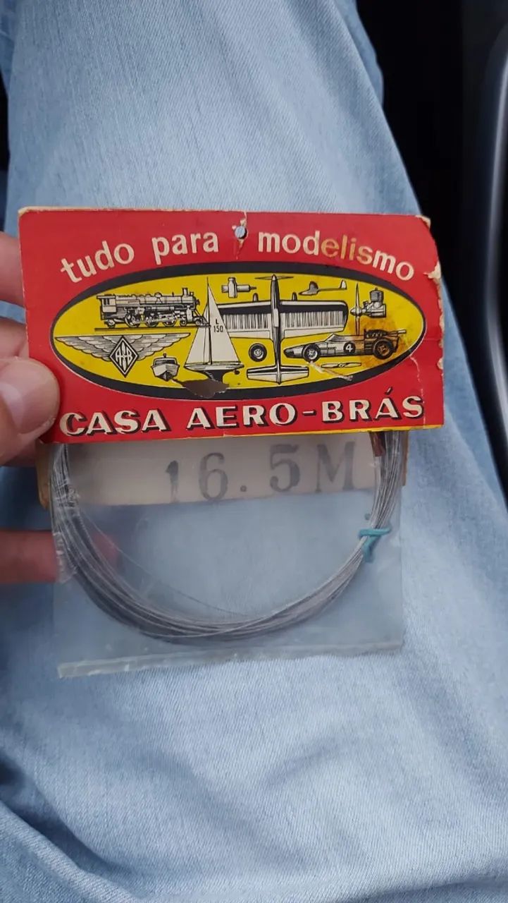 Cabo de aço para aeromodelo a cabo