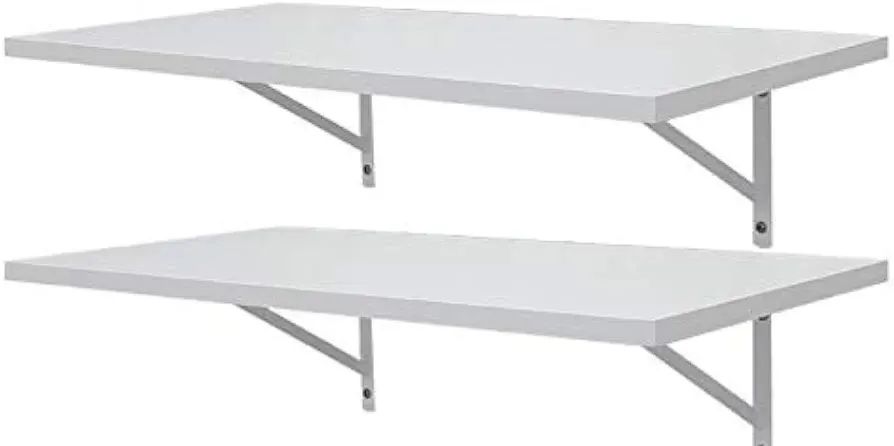 Kit com 2 Prateleiras brancas modernas - Foto 2