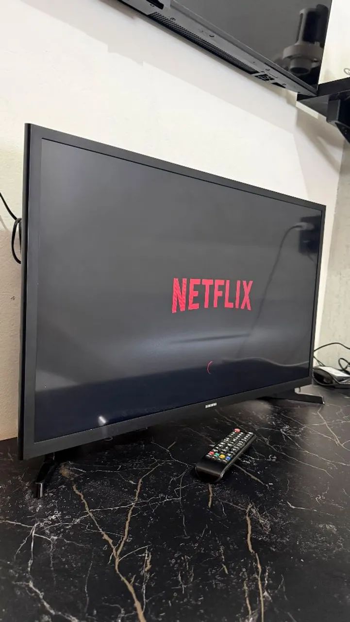 TV Samsung de 32 polegadas, em bom estado e pronta para uso! Muito conservado entrego  - Foto 4