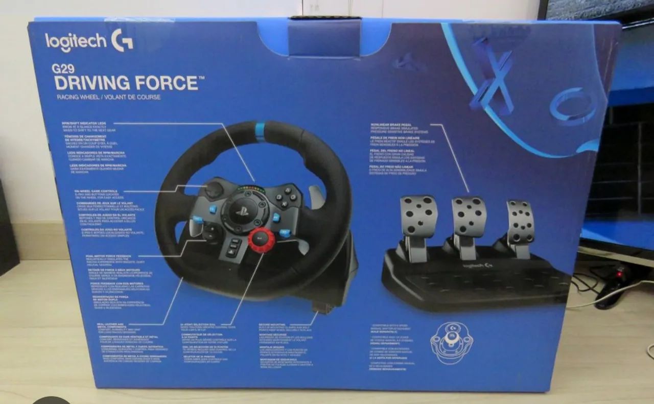 Volante logitech 29 ps5 - Foto 2