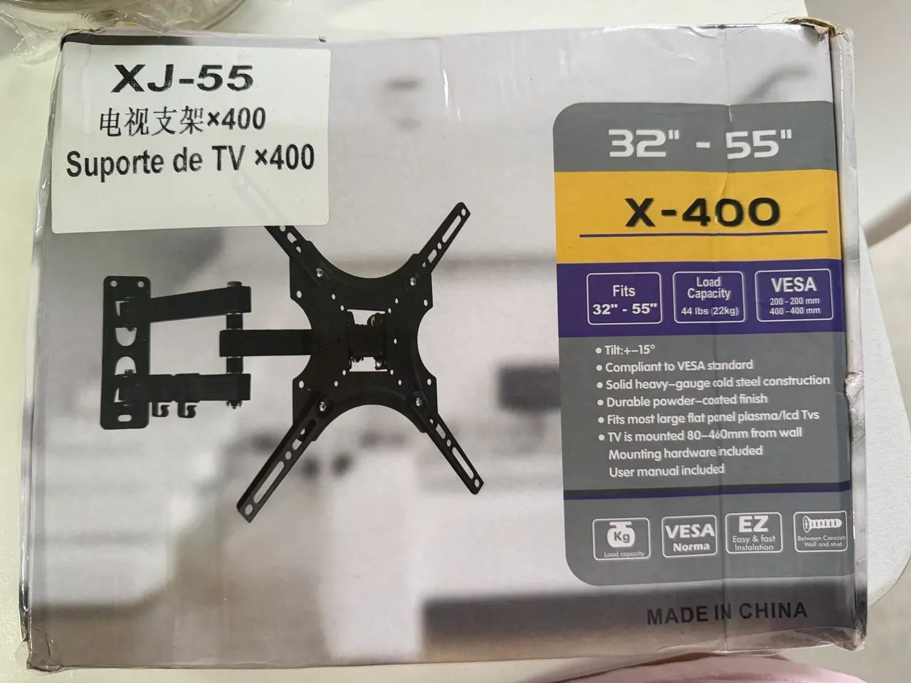 Suporte para TV de 32? a 55? - Peças e Acessórios para TV - São