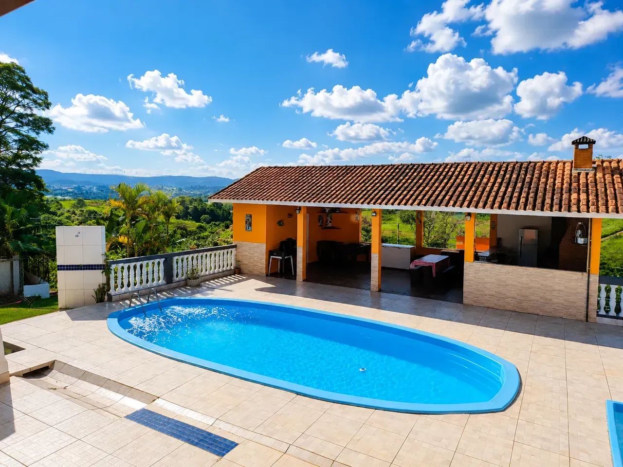 Chácara em Cotia, Piscina, Churrasqueira e campo de futebol - Foto 5