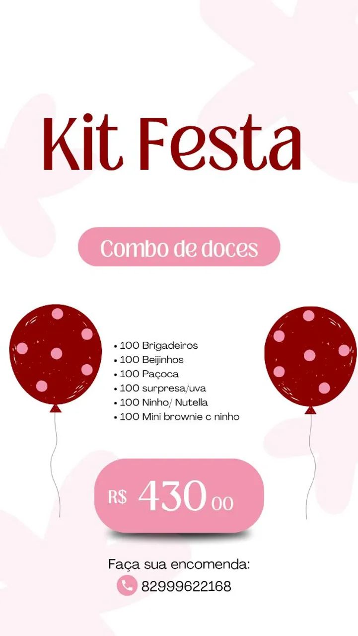 600 Doces gourmet para festa!