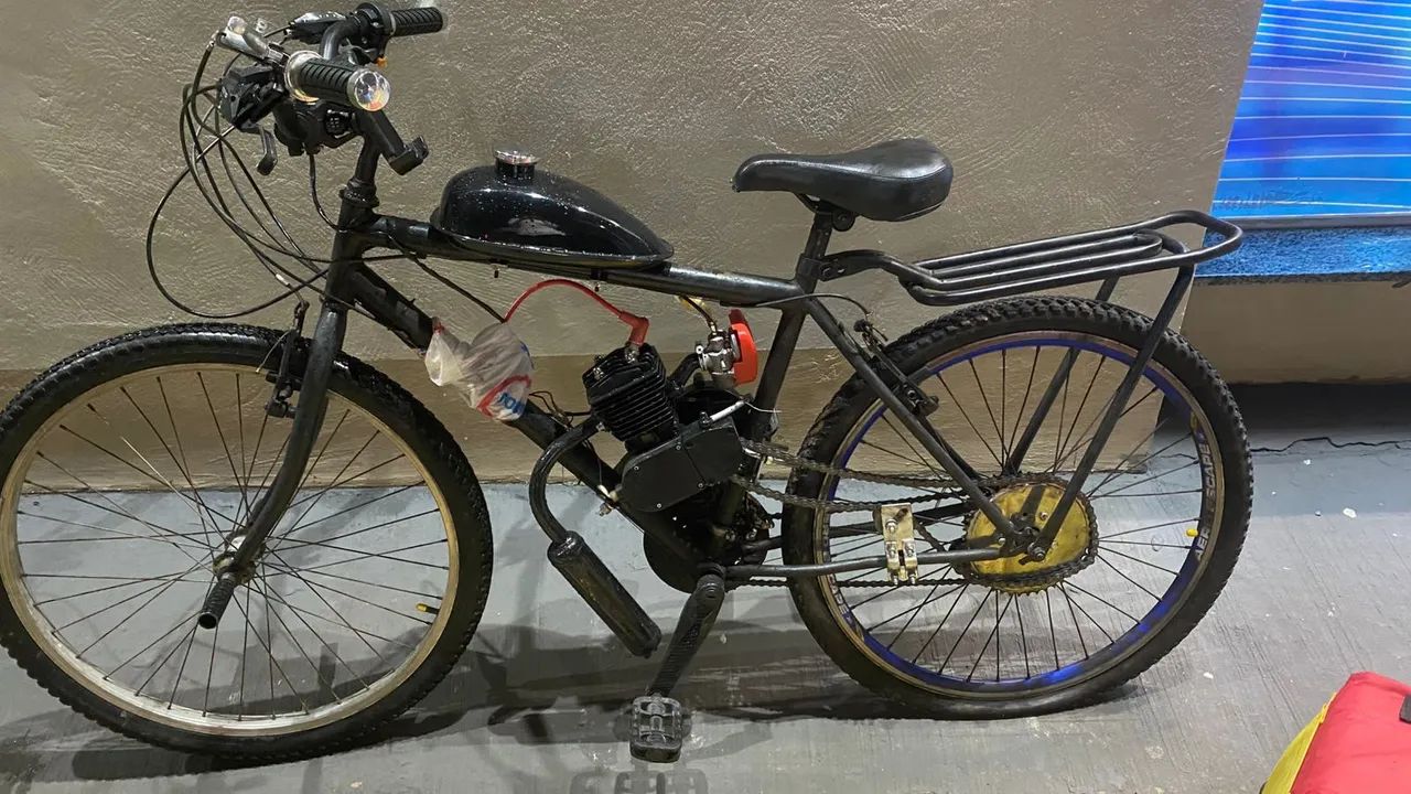 Bicicleta motorizada nova - Foto 4